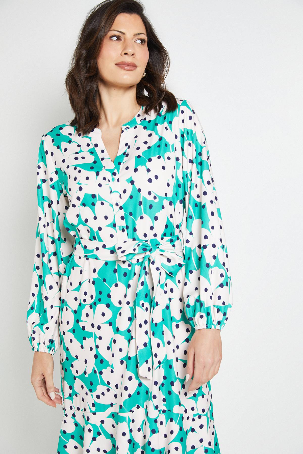 Wallis Robe À Imprimé Floral À Pois