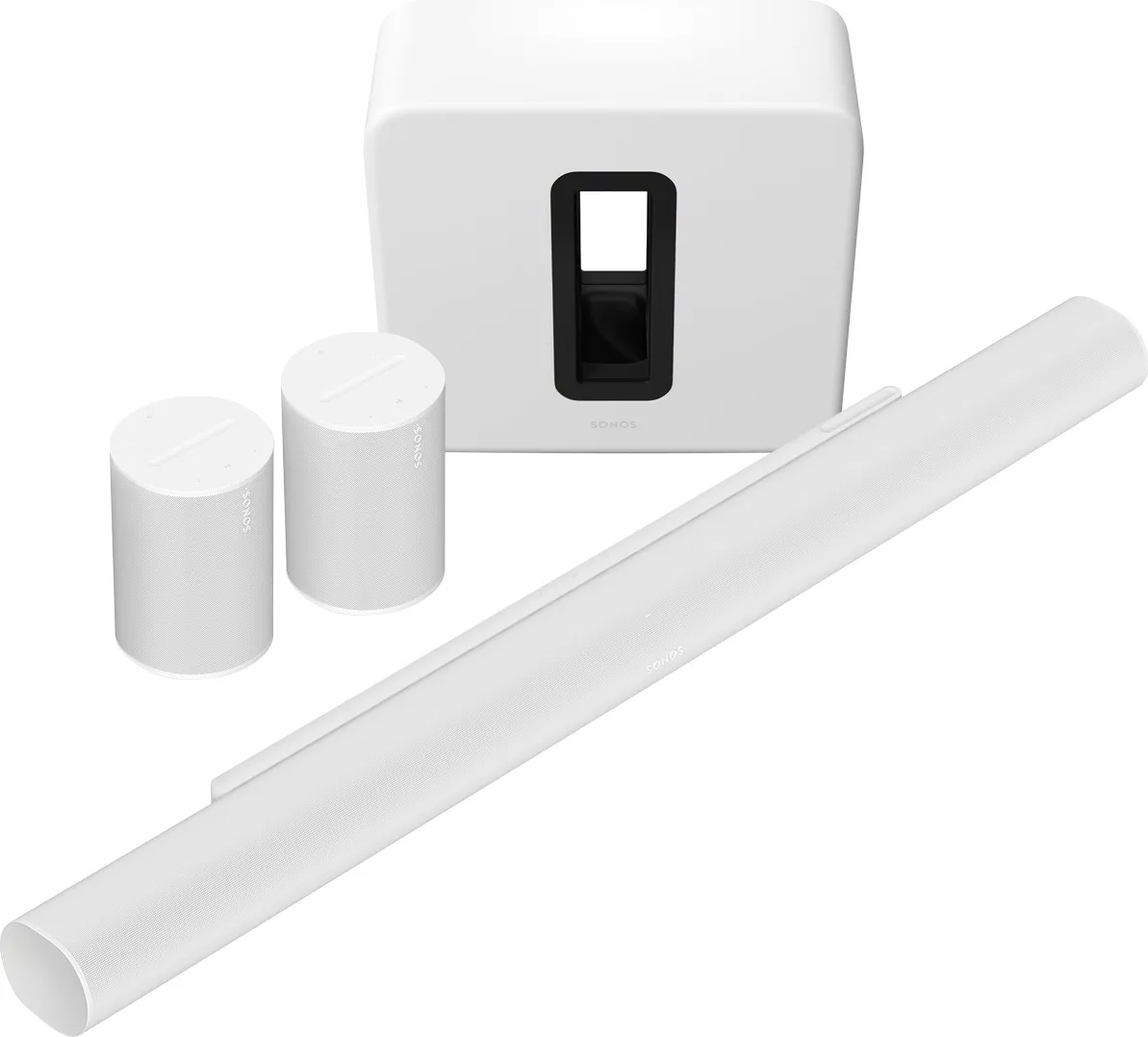 Sonos Arc Ultra 5.1 Era 100 Blanc Home-cinéma sans fil