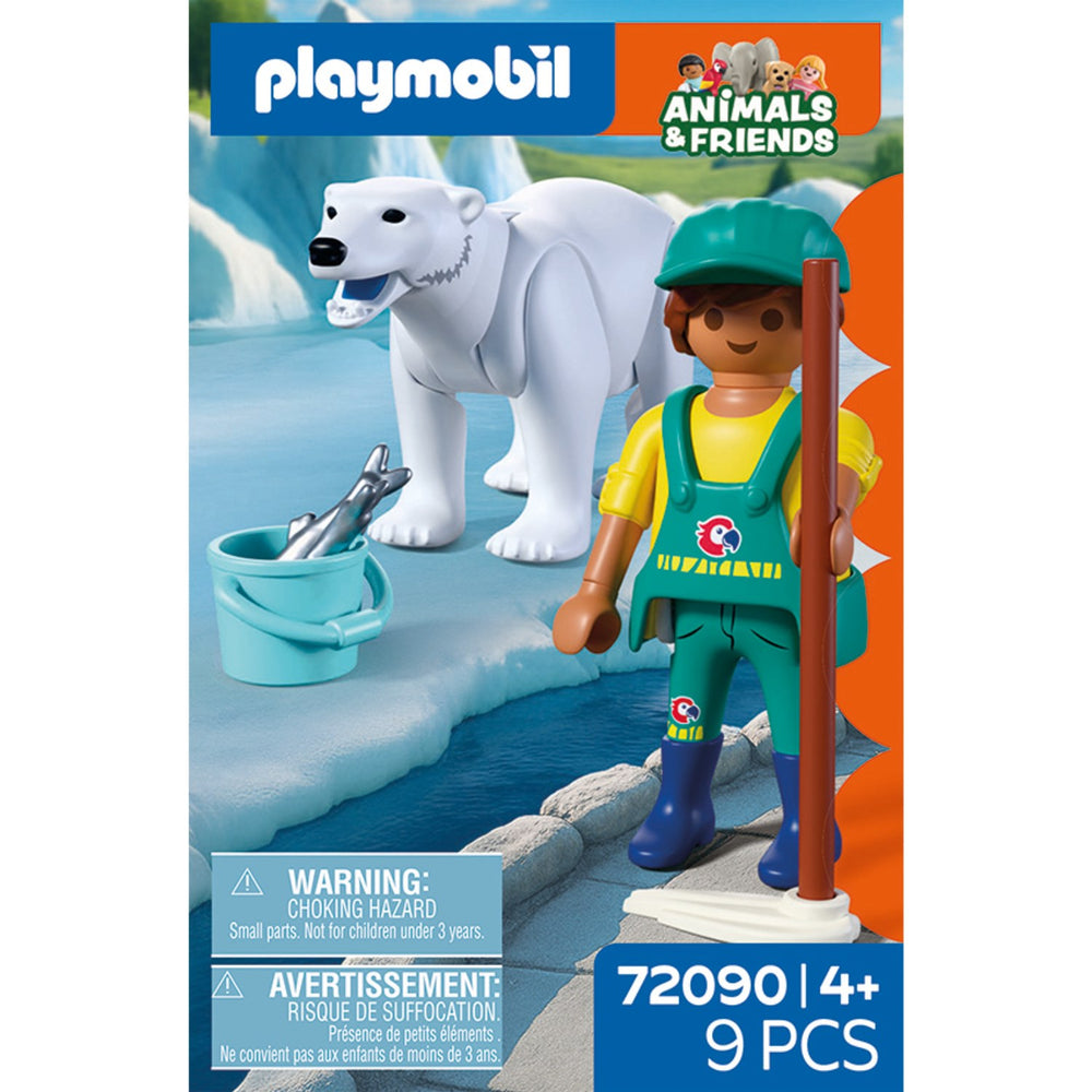 Køb Playmobil® Zoo: Polar Bjørn And Zookeeper