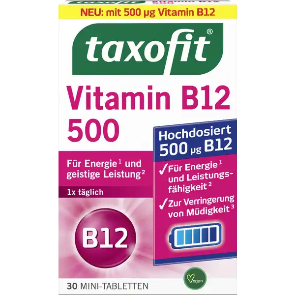 Vitamin B12 500 Mini-Tabletten