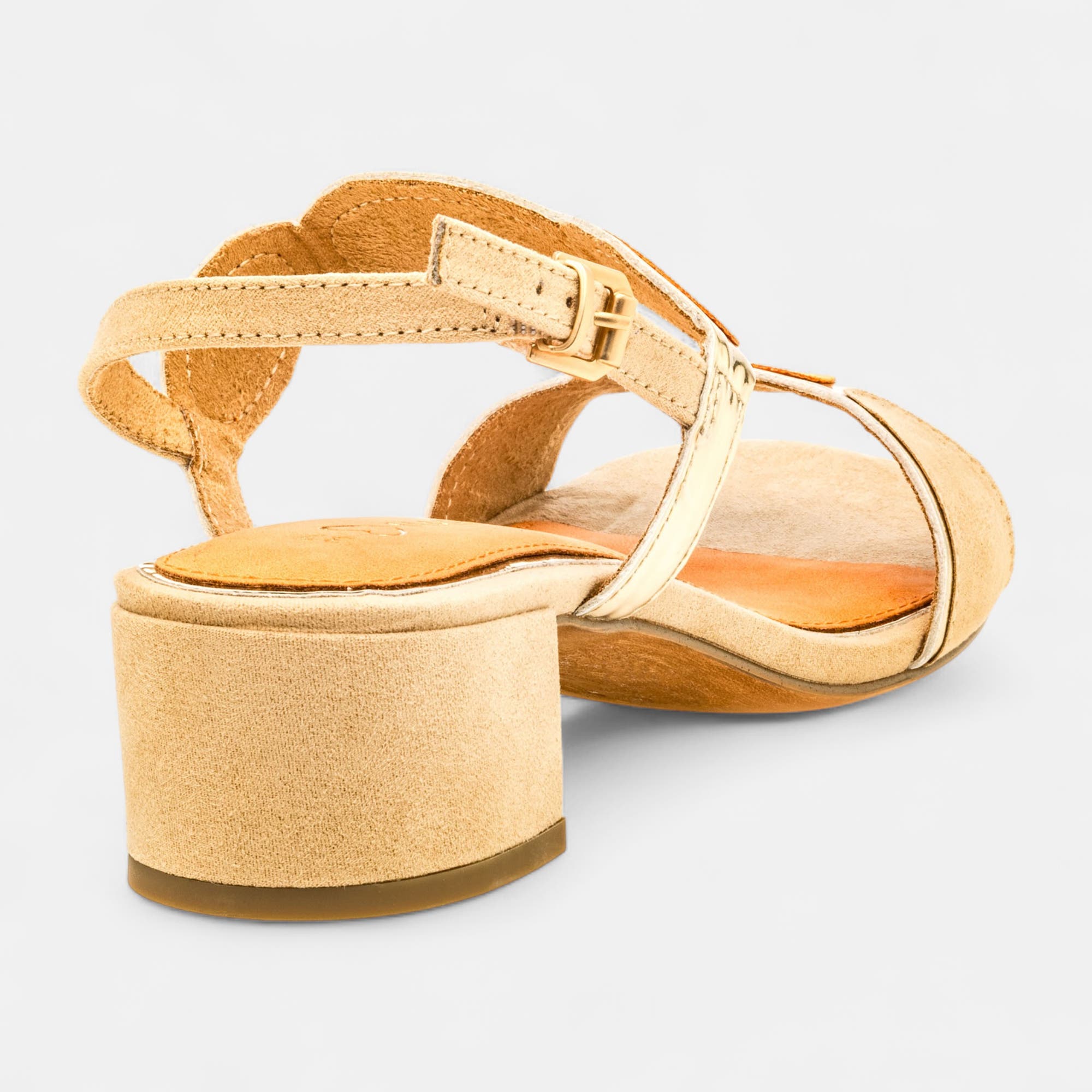 Nu-pieds Femme ecru