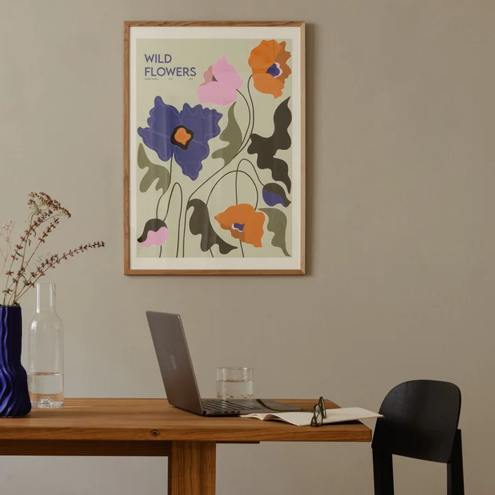 The Poster Club - Wild Flowers von Frankie Penwill, 50 x 70 cm