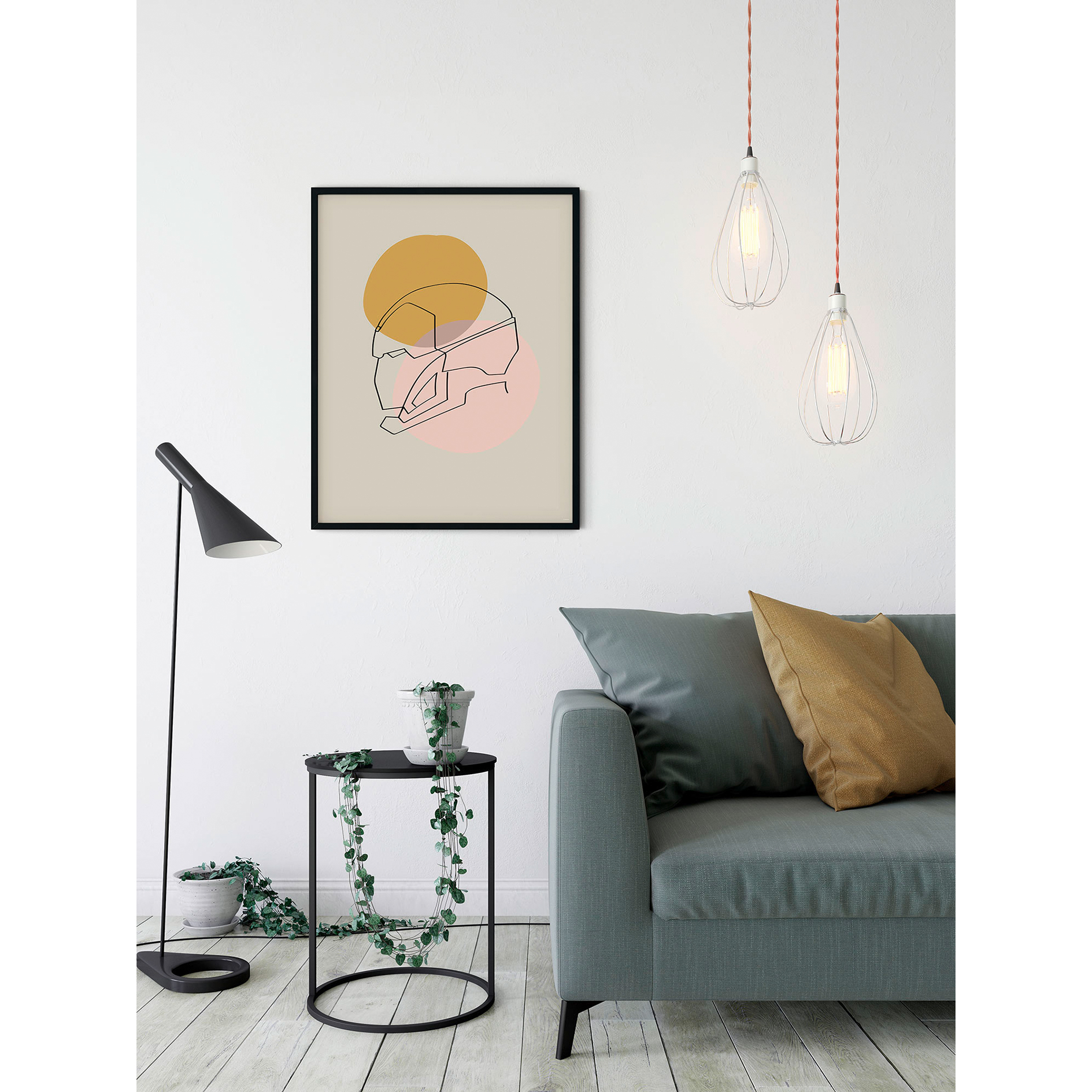 Wandbild SOULFUL SANCTUARY IRON MAN - 50x70 cm