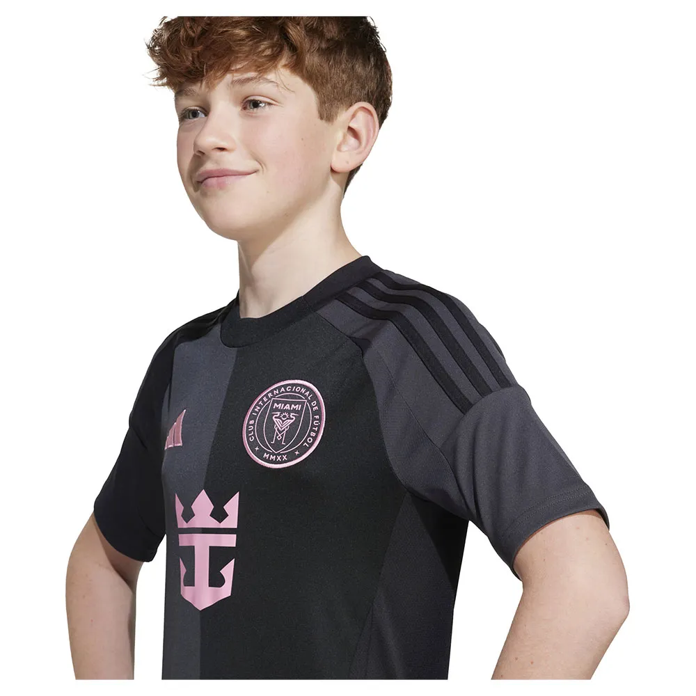 adidas Inter Miami CF 25/26 Weg Junior-Kurzarm-T-Shirt