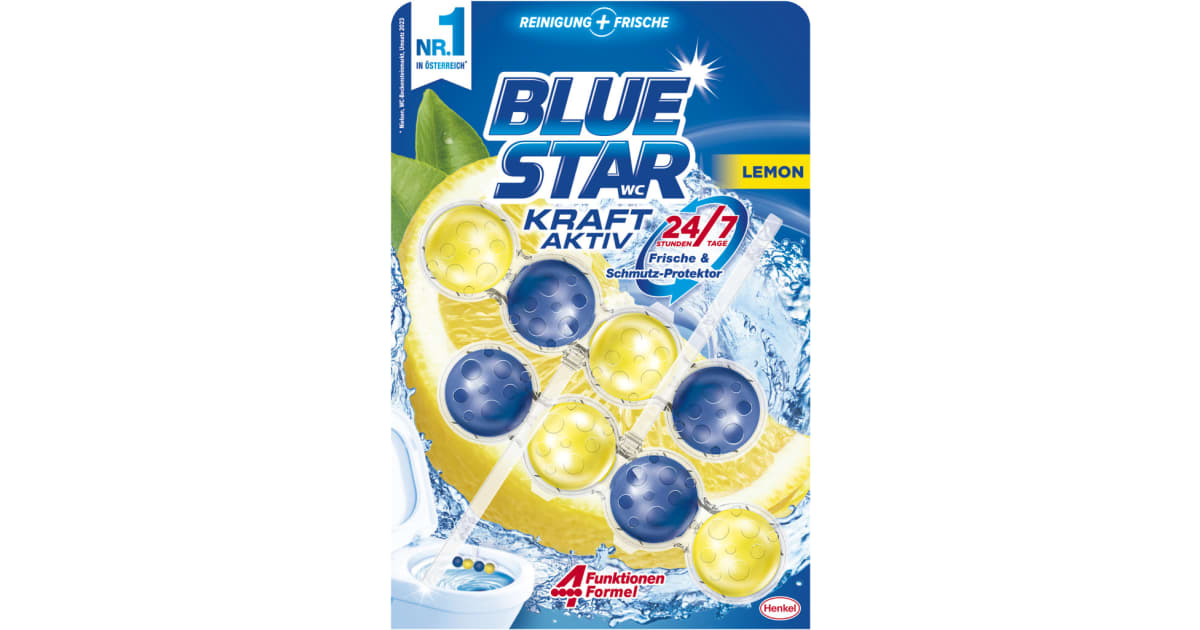Blue Star Kraft-Aktiv Lemon 2er-Packung