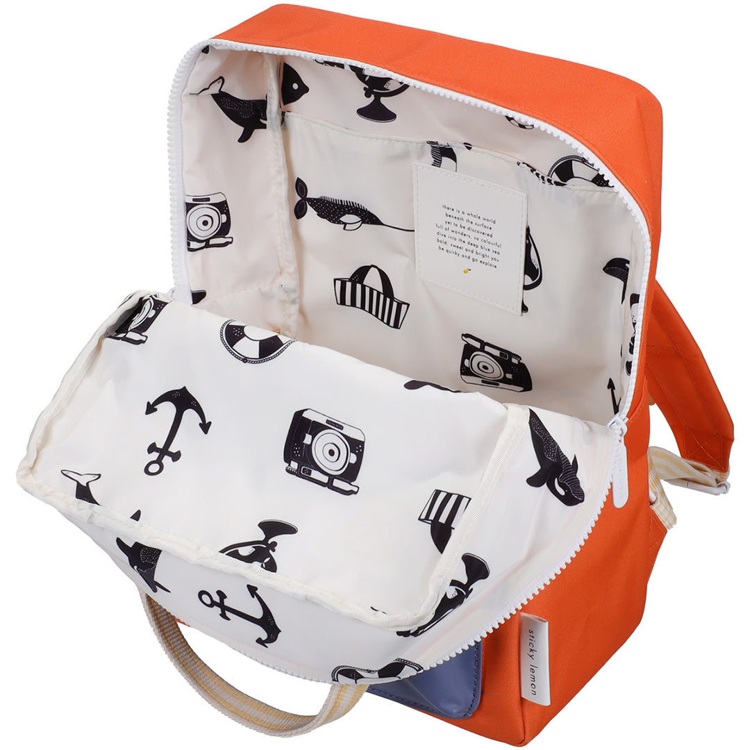 sticky lemon rugzak envelope - lifebuoy orange - 32 cm