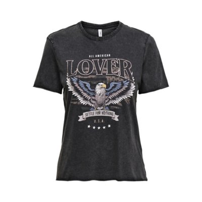 Tee-shirt à manches courtes femme Lucy Life ONLY