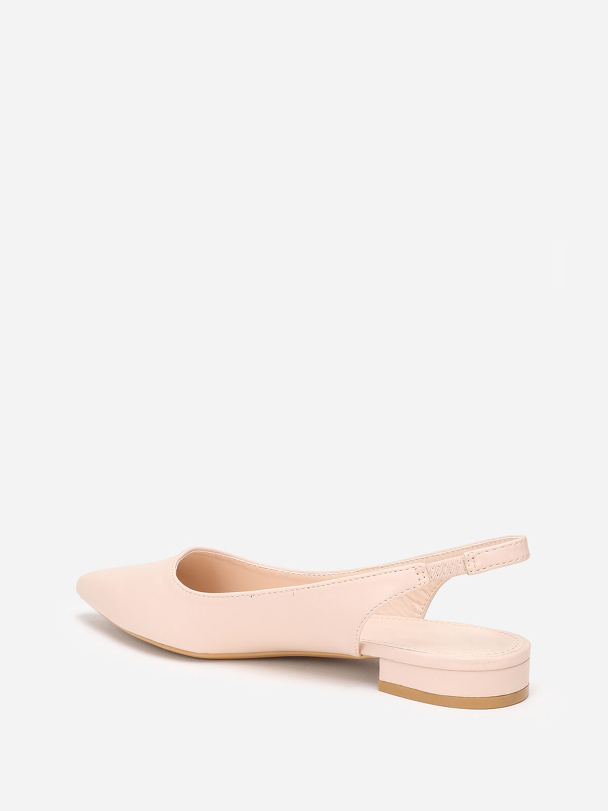 Ballerines ou à bout pointu- Beige