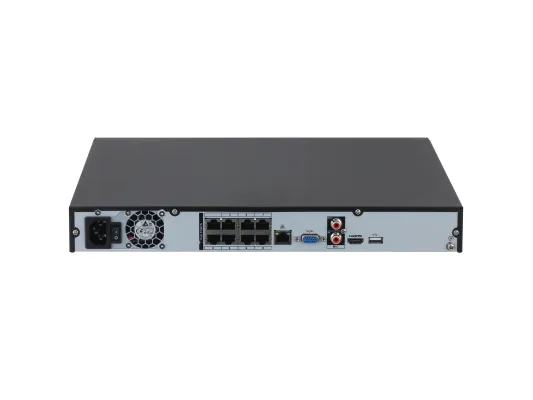 Dahua Technology DHI-NVR4208-8P-4KS3, 8 kanaler, 3840 x 2160 pixel, 3840 × 2160, 1920 × 1080, 1280 × 1024, 1280 × 720 VGA: 1920 × 1080, 1280 × 1024, 1280 × 720, G.711 A-law, G.711 µ-law, G.726, PCM, H.264, H.264 , H.265, H.265 , Event