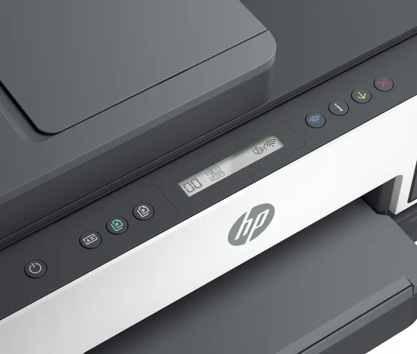 HP Smart Tank 7305 All-in-One - Multifunktionsprinter - farve - blækprinter - kan genopfyldes - Letter A (216 x 279 mm)/A4 (210 x 297 mm) (original) - A4/Legal (medie) - op til 13 spm (kopiering) - op til 15 spm (udskriver) - 250 ark - USB 2.0, LAN,