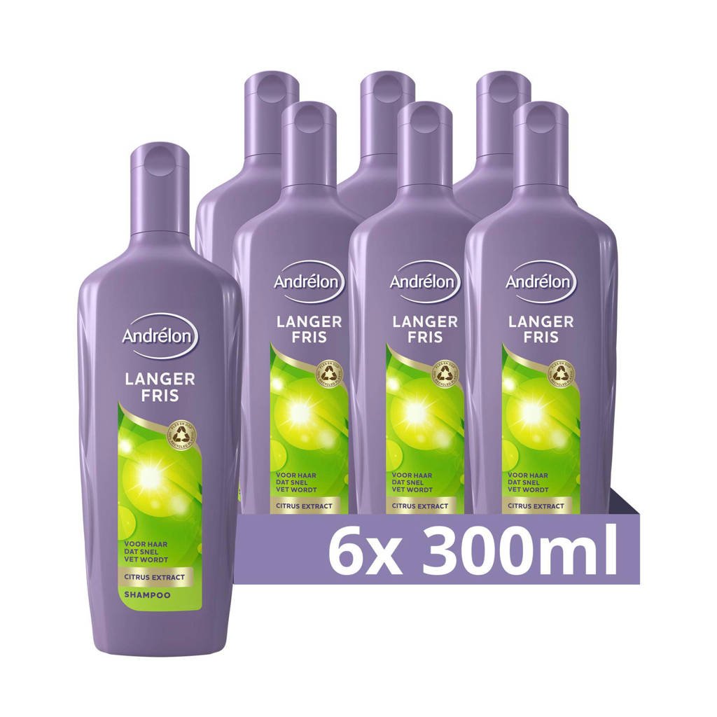 Langer Fris shampoo - 6 x 300 ml