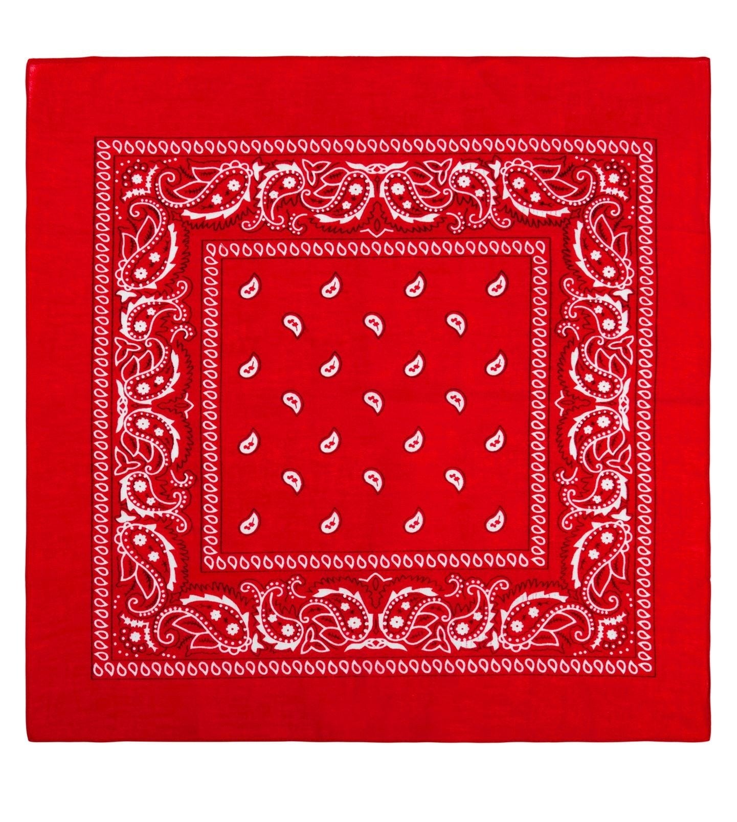Rode Bandana Patroon