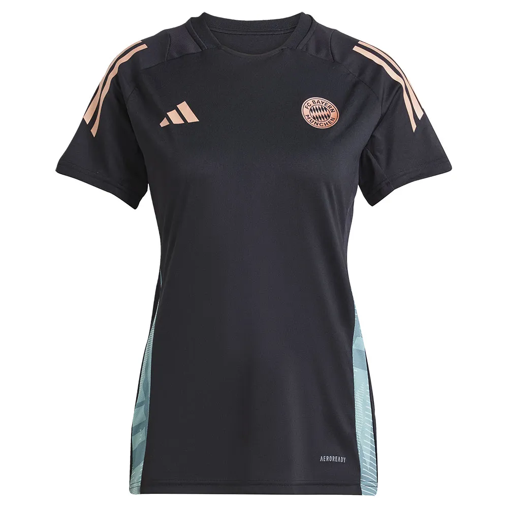adidas FC Bayern 24/25 Tiro Training Damen T-Shirt mit kurzen Ärmeln
