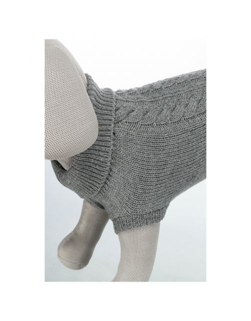 Trixie Trui Kenton Grijs - Hondenkleding
