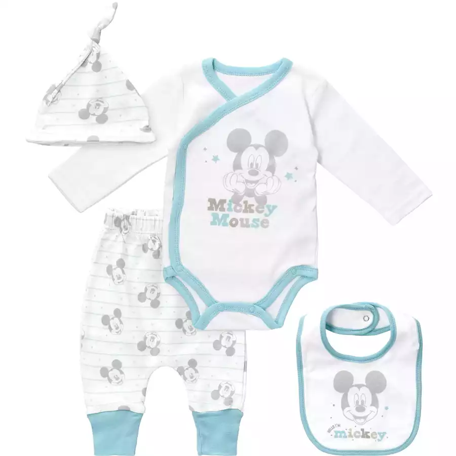 4tlg Set  Blau