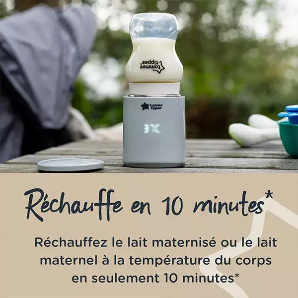 Aquecedor de mamadeiras elétrico portátil Tommee Tippee