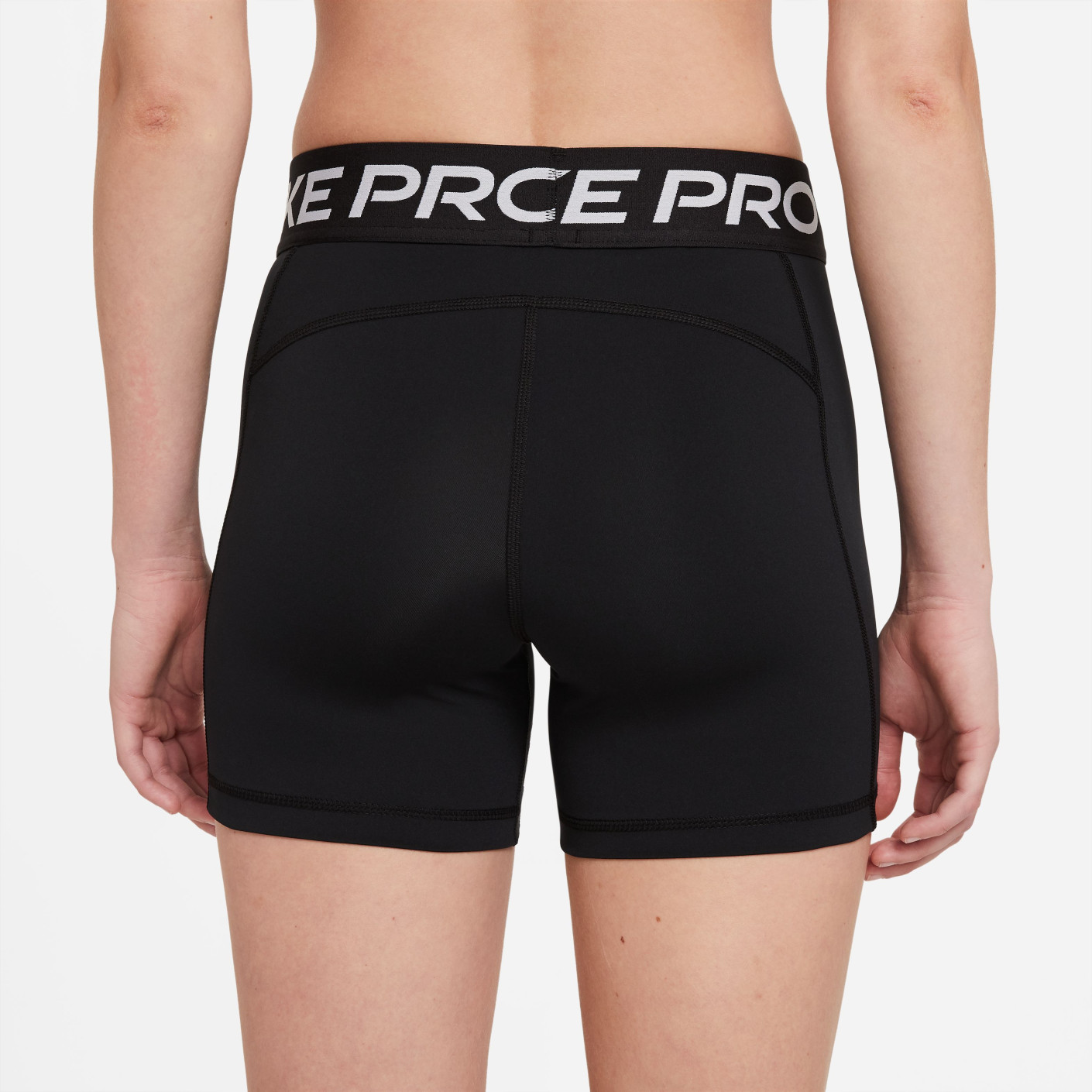 Nike Pro 365 Korte Sportlegging Dames Zwart Wit