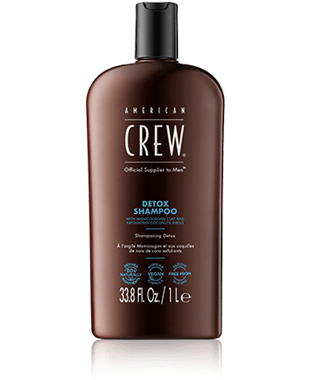 American Crew Hair and Body Care Detox Shampoo 1000ml