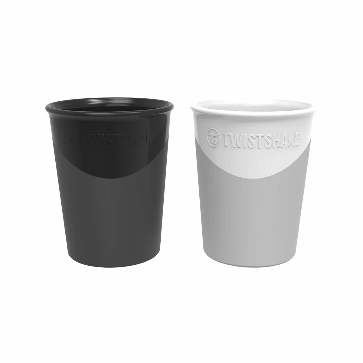 Twistshake Kop 6 mdr  - Sort/Hvid
