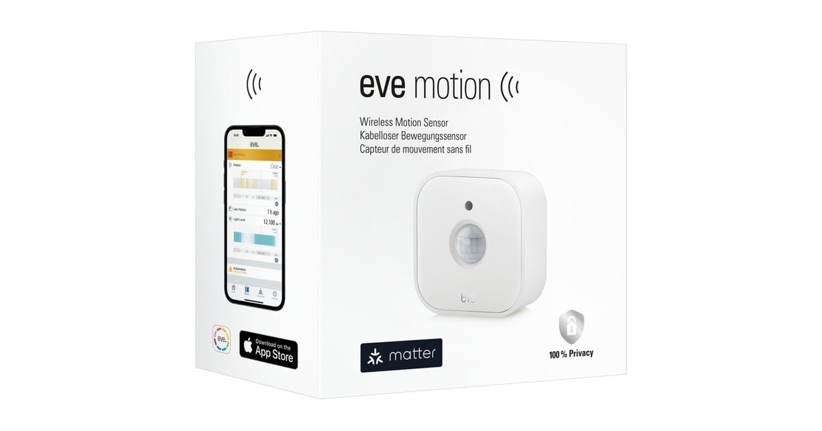 eveMotion (Matter) bewegingsmelder  (BLE, Thread)