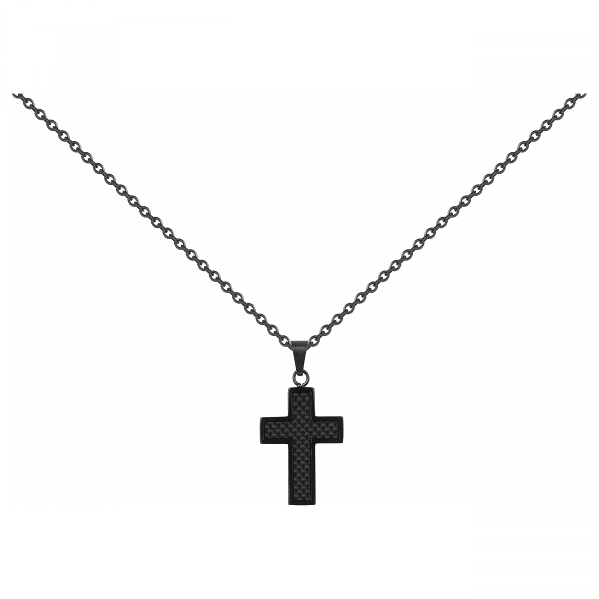 Collier mono-motif Cédric en PVD