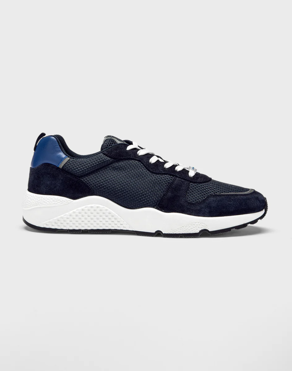 Sneakers marine et bleu