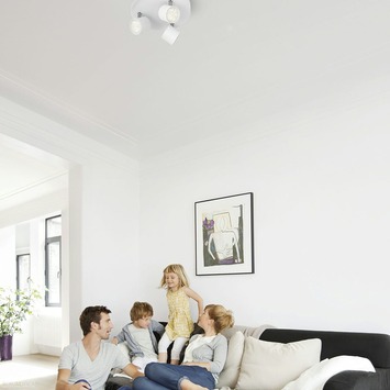 Philips triospot Star wit - Incl 3X LED 3W dimbaar