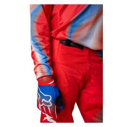 Pantalon cross Fox 180 TOXSYK 2024 - Rouge / Noir