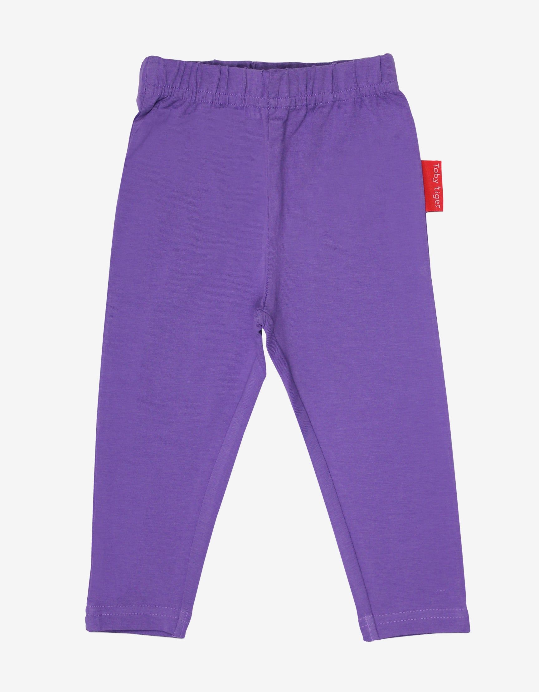 Toby Tiger Leggings mit grünen Punkten 2er Pack