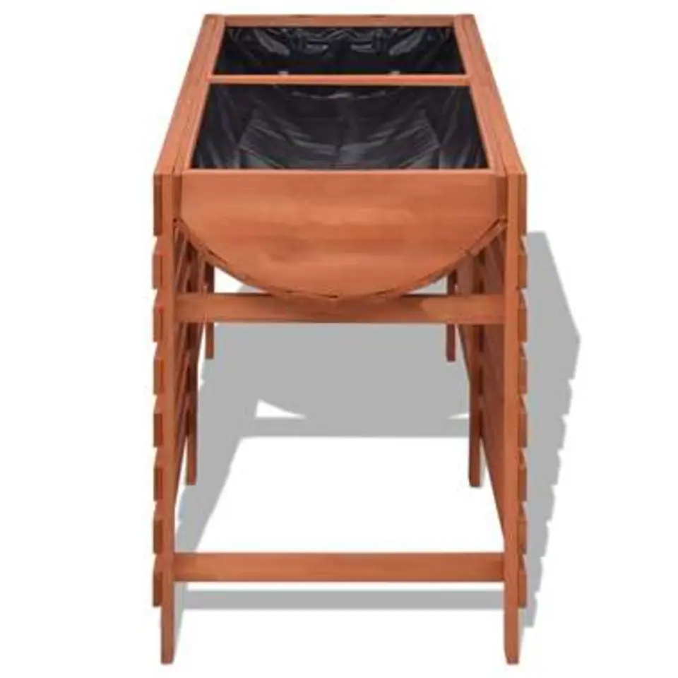 vidaXL - Plantenbak - Bruin - Hout - 100 x 50 x 71 cm