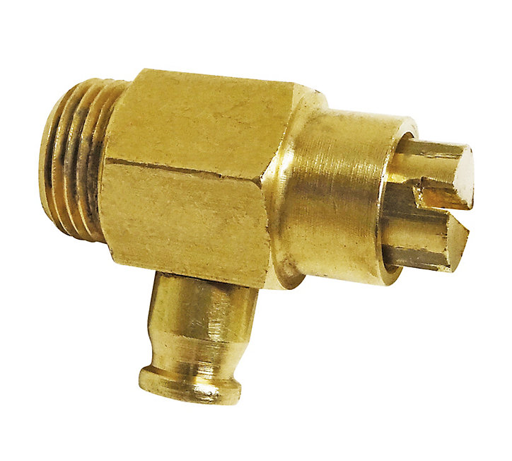 Robinet de vidange à pointeau M12/17 pour radiateur Somatherm for you