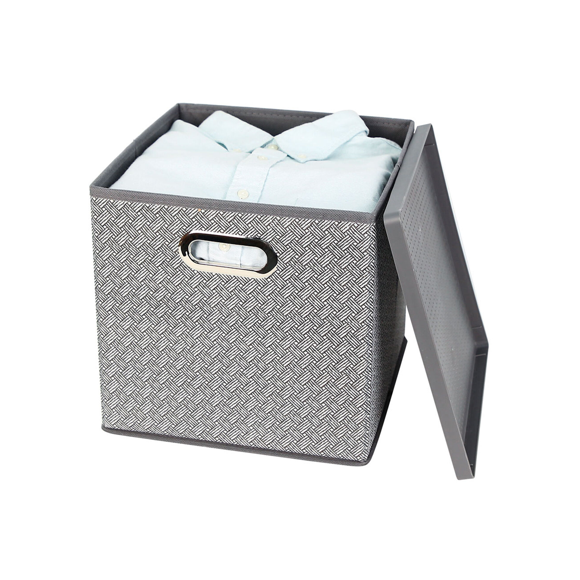 Faltbare Aufbewahrungsbox mit Deckel