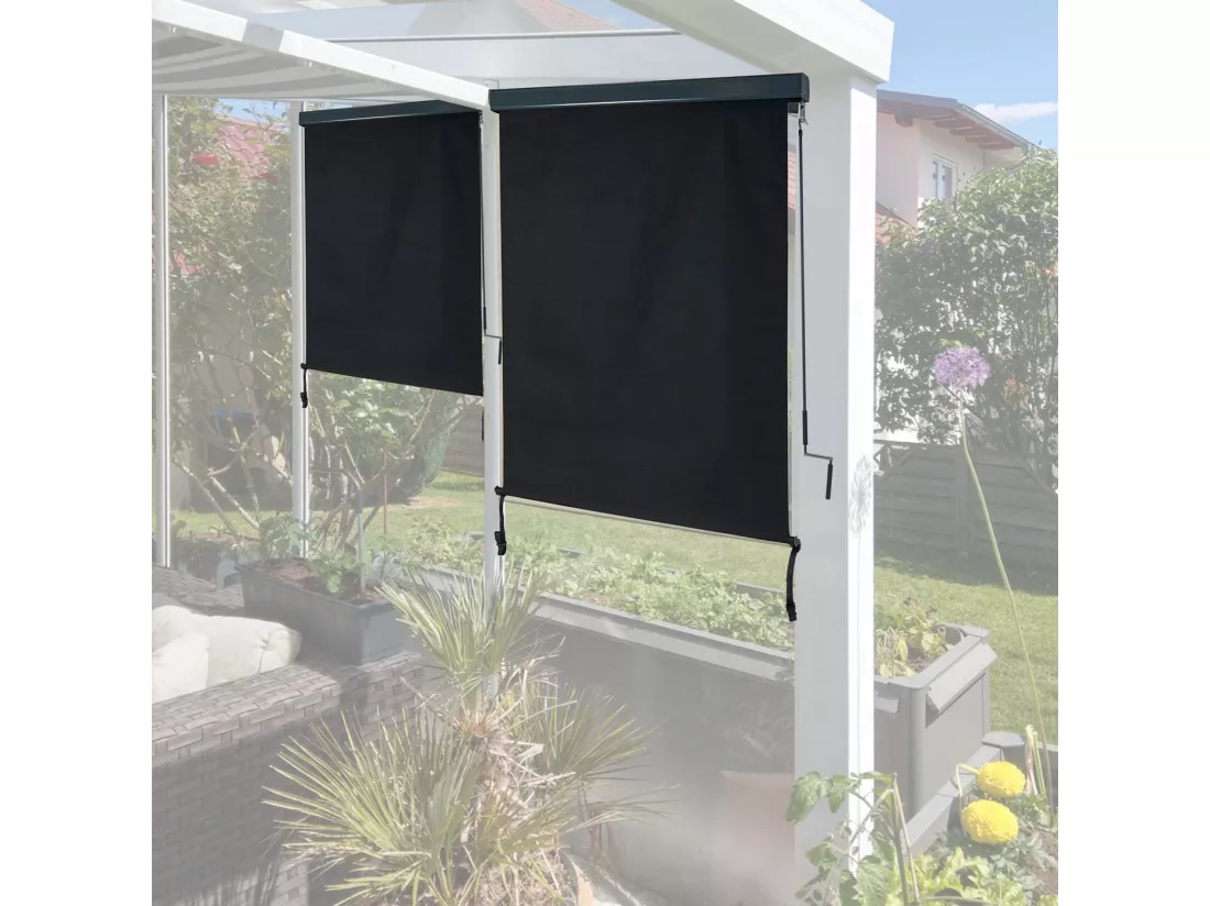 Store vertical MCW-F42, 250x140 cm, anthracite
