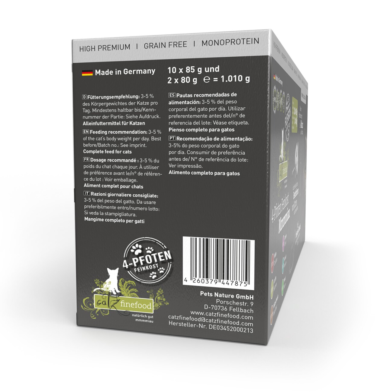 Catz finefood Nassfutter Katze Purrrr Collection II Adult Multipack 12x85 g