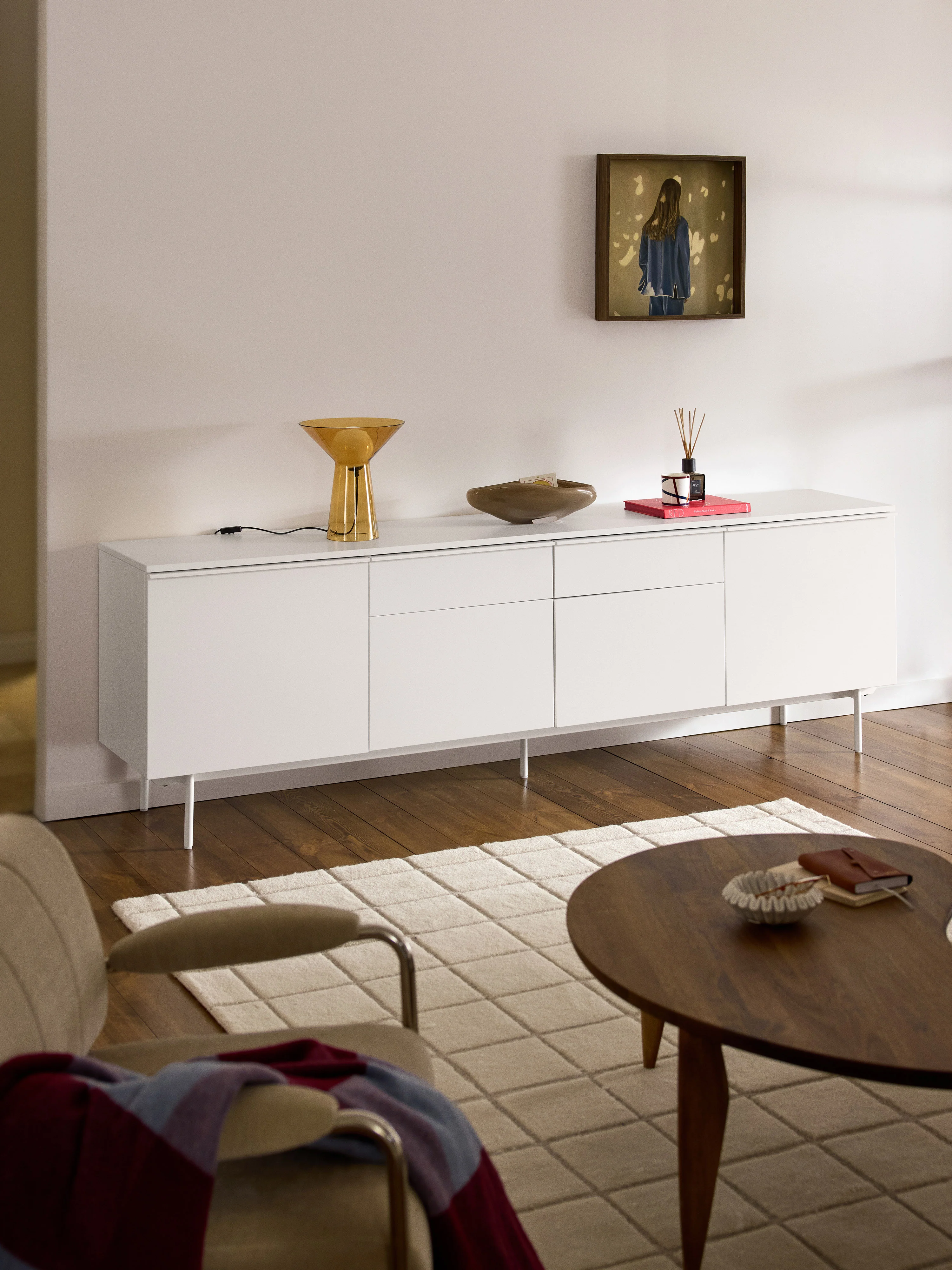 Grote houten dressoir Elona