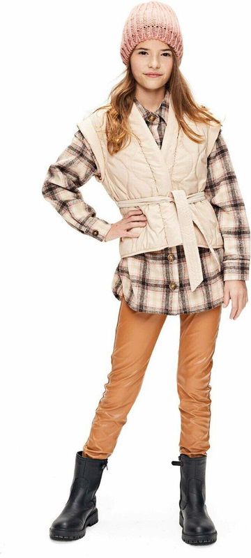 Retour meisjes blouse - Zand