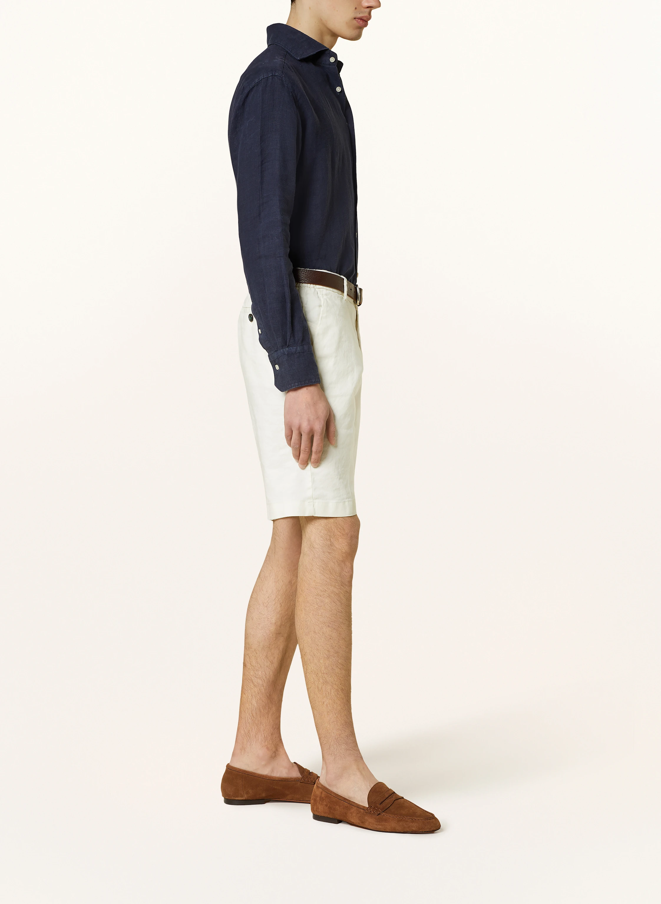BERWICH Shorts mit Leinen