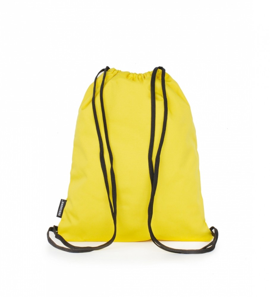 Mochila Skechers Street, amarela - 43x33x1cm -