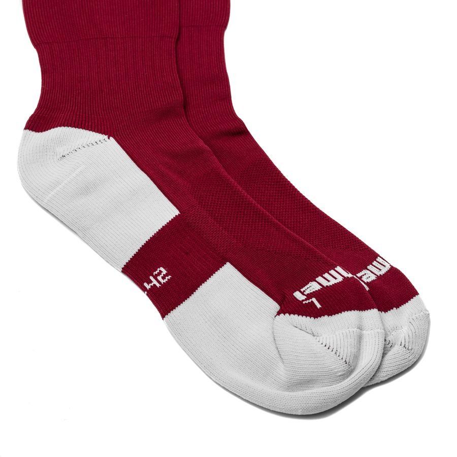 Hummel Element Chaussettes de Football - Bordeaux/Blanc