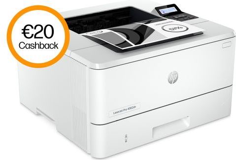 HP - LaserJet Pro 4002dn - Laserprinter - Wit - 3 jaar garantie