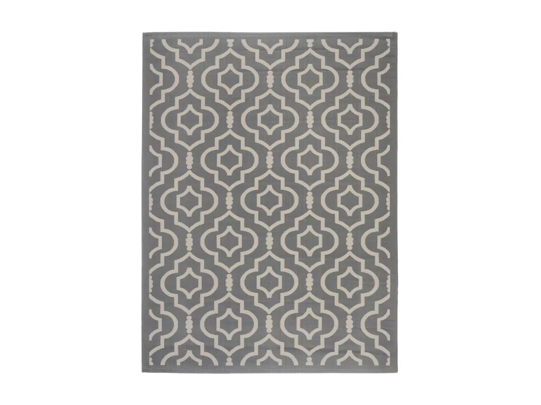Tapis Anthracite & Beige 160 X 231 cm - Mykonos