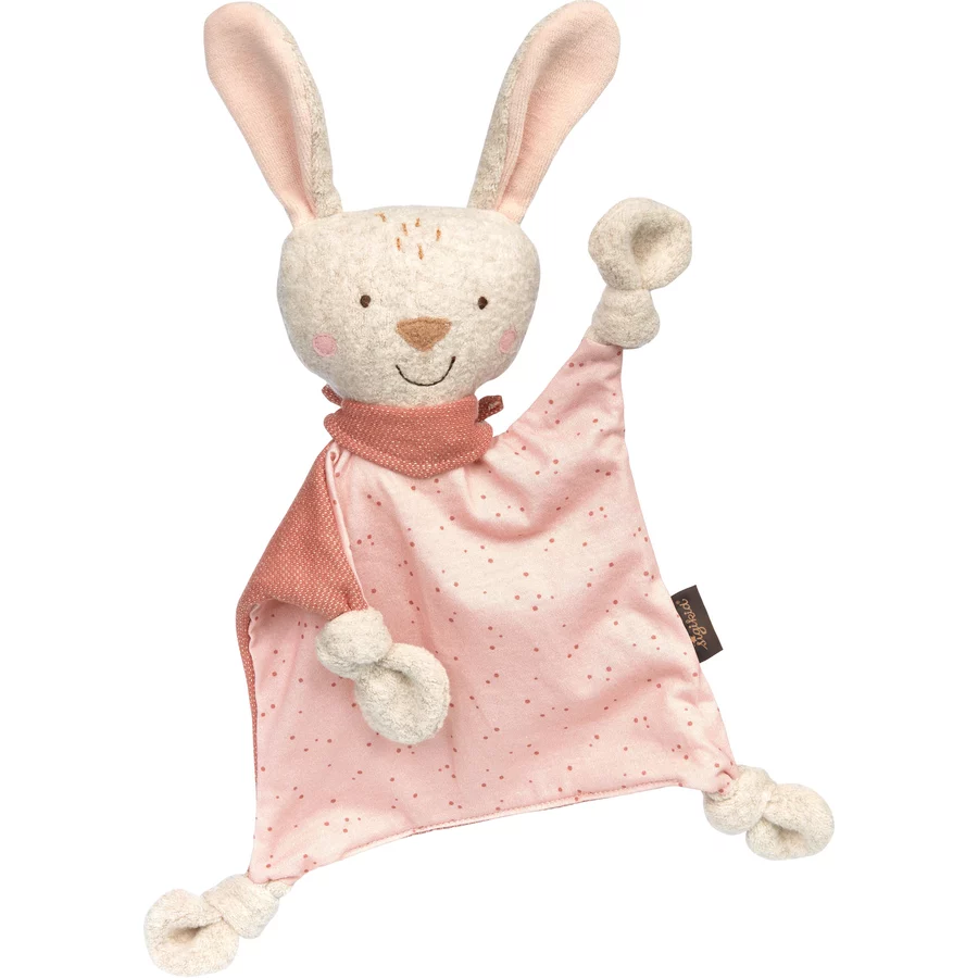 sigikid® Schnuffeltuch Hase rosaweiß