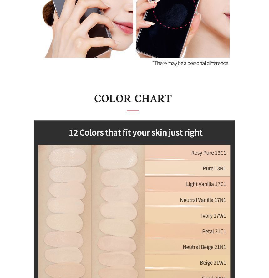 ETUDE - Double Lasting Foundation NIEUW - 12 kleuren