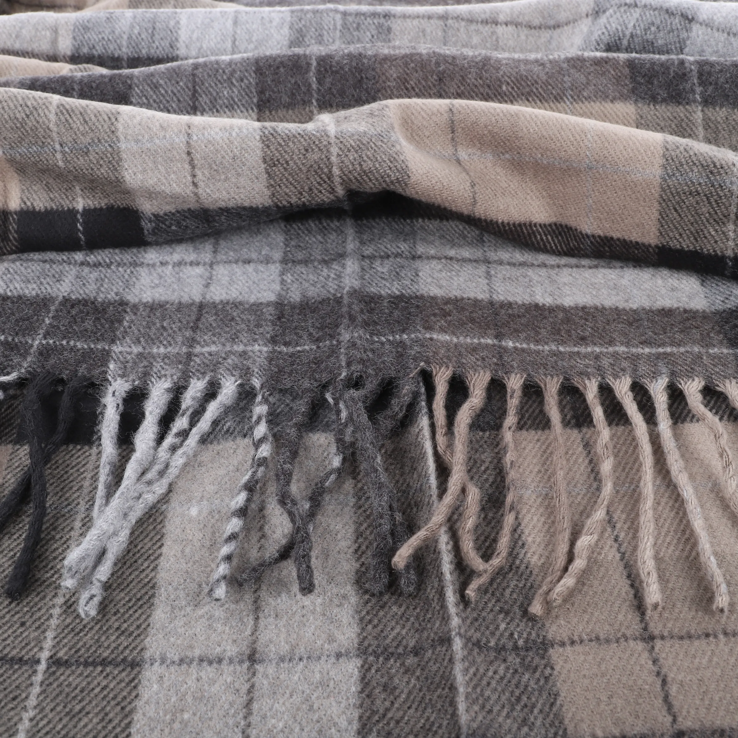 Herren Softacrylschal mit Muster