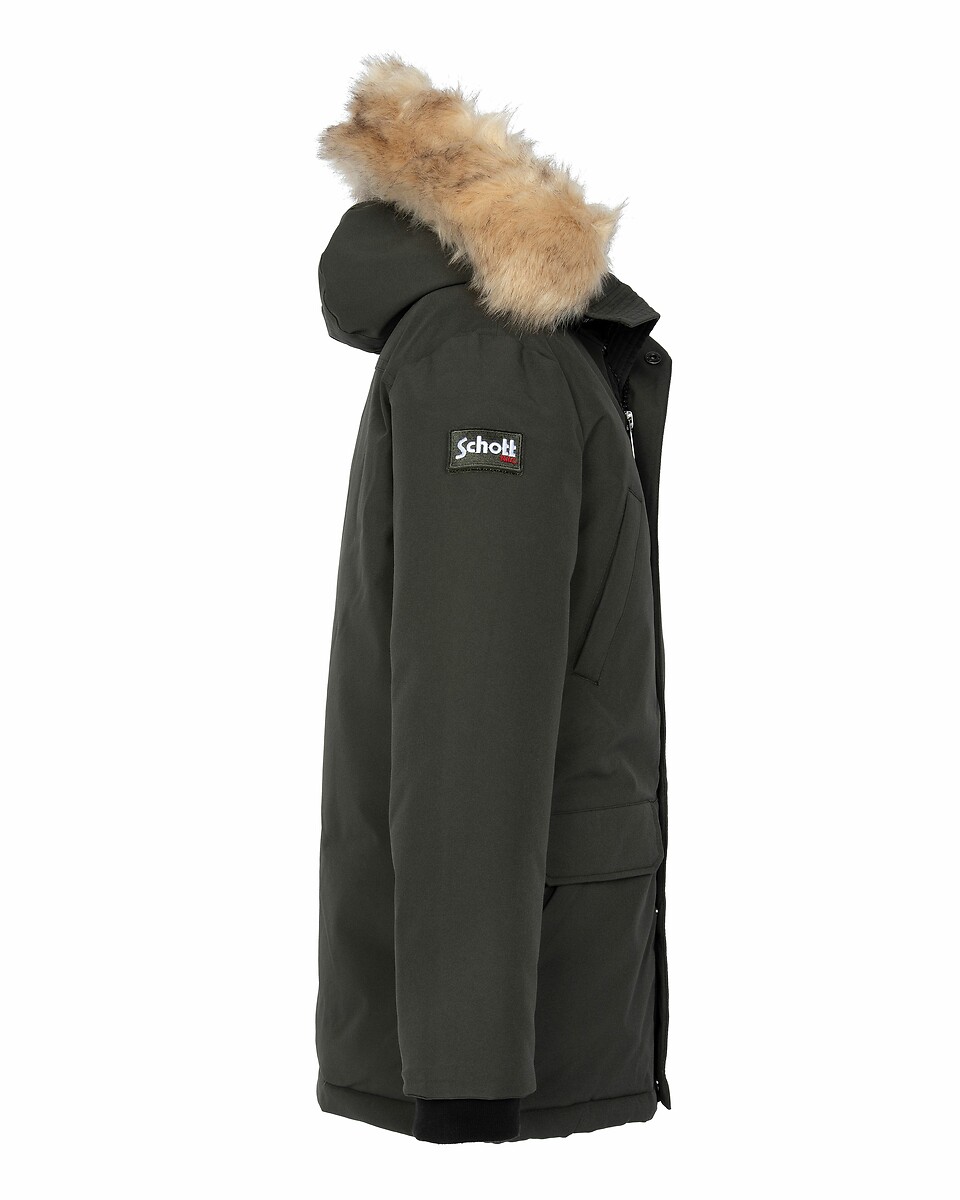 SCHOTT<br>Parka com capuz 10-16 anos