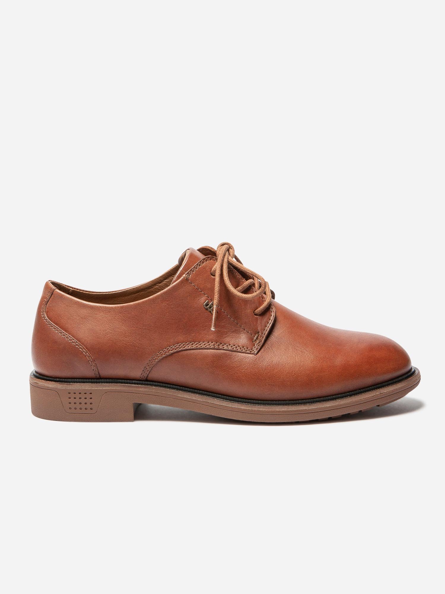 Derbies Femme Confort Cuir Marron