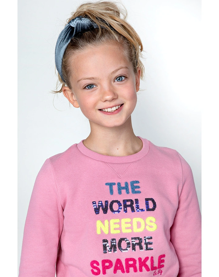 Sweatshirt TAMARA in rosa