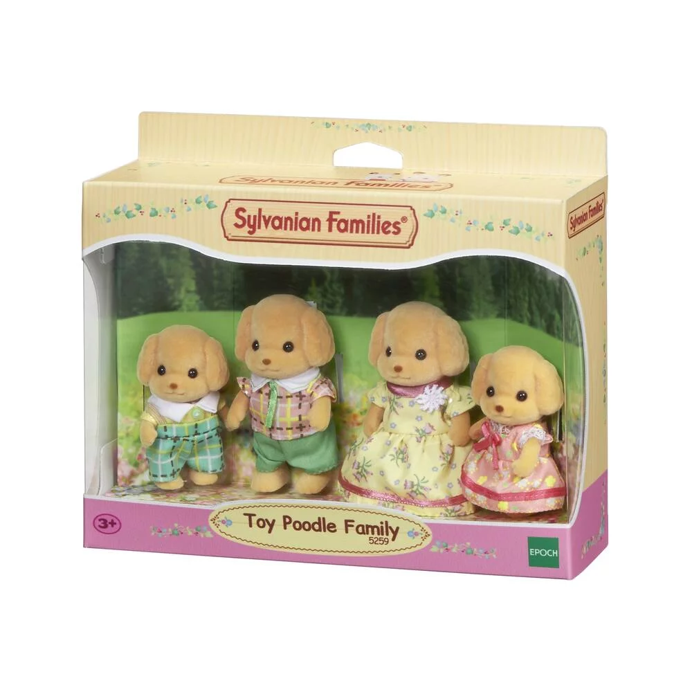 FAMILLE CANICHE SYLVANIAN FAMILLE