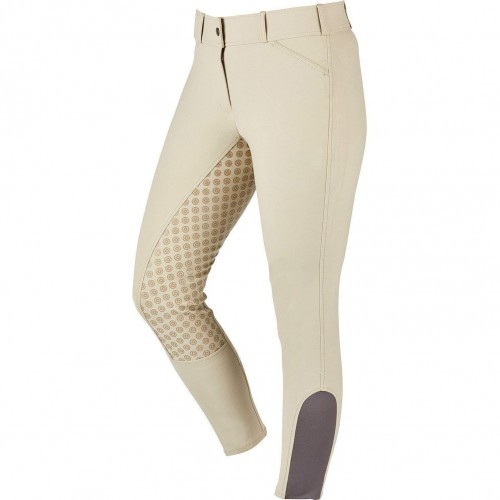 Calças de montaria Elite femininas, cor areia