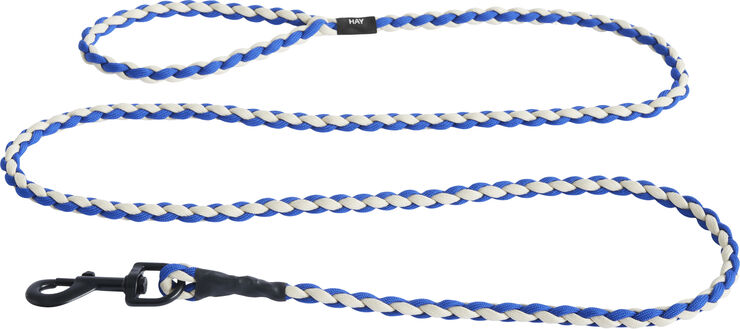 Hay HAY Dogs Leash-Braided-Blue, off-wh